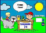 Lemonade Stand, enjoy your lemode in a hot day..