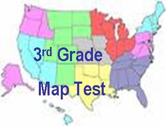 THIRD GRADE MAP TEST